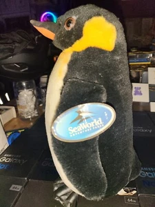SeaWorld Penguin With Original Tag- Only One On EBay W Orig Tag Still Intact-WOW - Picture 1 of 5