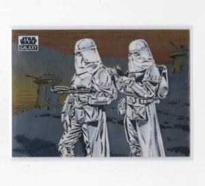 TOPPS CHROME STAR WARS GALAXY "IMPERIAL SNOWTROOPERS" KARTE - VERSANDKOSTENFREI - Bild 1 von 21