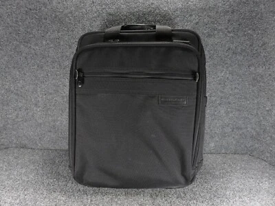 BRIGGS & RILEY Travelware Laptop Briefcase Backpack Black Durable Nylon READ - Image 1 of 4