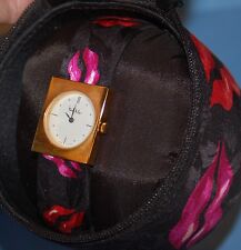 NEW OLD STOCK TIME FLIES NICOLE MILLER  WATCH Lips JUST SO WILD