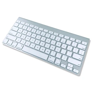 APPLE Wireless Aluminum Bluetooth Keyboard Silver - Model A1314 *Tested* - Picture 1 of 14