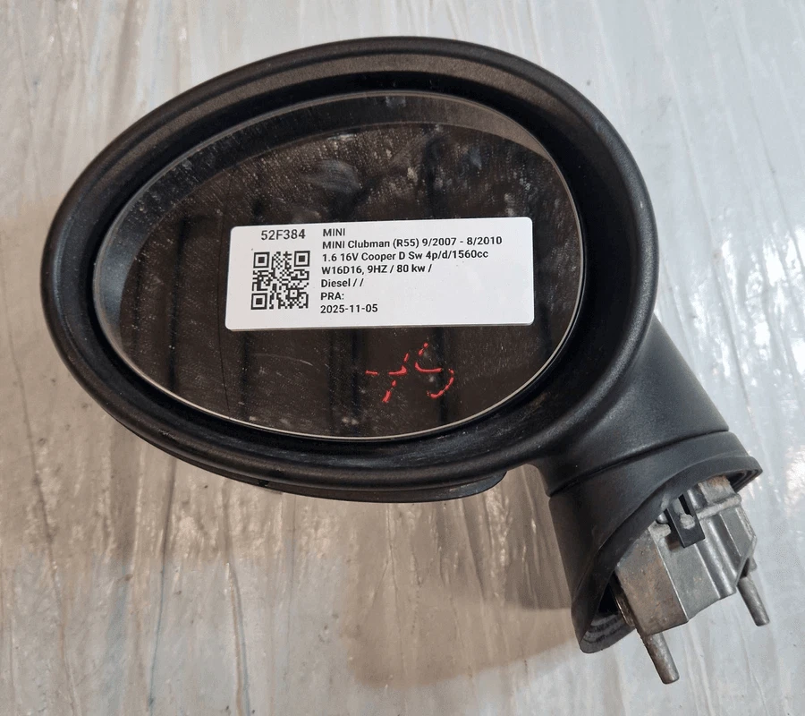 Retrovisore est. regolaz. elettr. SX MINI MINI Roadster (R59) Cooper S SPD - Immagine 1 di 3