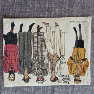 Vintage Coat Sewing Pattern Vogue 1614 Size 12 to 16 - Picture 1 of 13