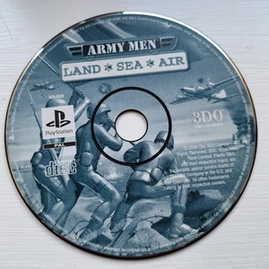 Army Men Land Sea Air PS1 Game Disc Only Sony Playstation One 3DO PAL Retro VGC - Picture 1 of 2
