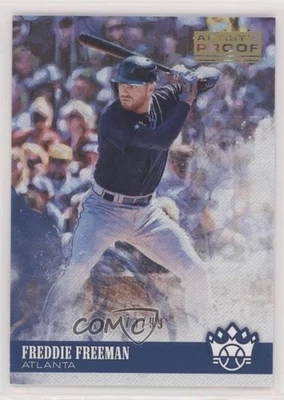 2018 Panini Diamond Kings SP Artist Proof Gold /99 Freddie Freeman #143 - Image 1 of 2