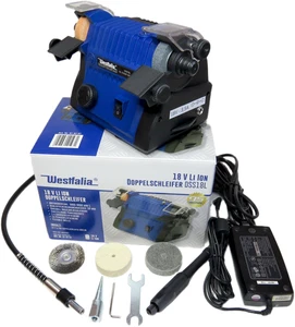 Westfalia DSS18L 18V Doppelschleifer mit Netzteil NEU OVP - Bild 1 von 12