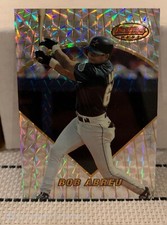 1996 Bowman's Best #155 Bobby Abreu ATOMIC REFRACTOR SHARP RARE 🔥