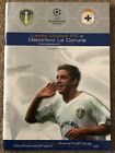 Leeds Utd V Deportivo La Coruna Champions League Qf 1L 4Th Apr 2001