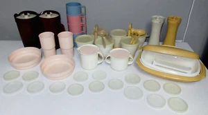 Tupperware Items Large Lot Of Various Vintage Random Kitchen / Used Condition - Picture 1 of 9