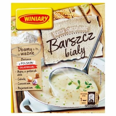 WINARIO DE SOPA INSTANTÁNEA BORSCH BLANCO 60 g BARSZCZ BIAŁY - Imagen 1 de 2