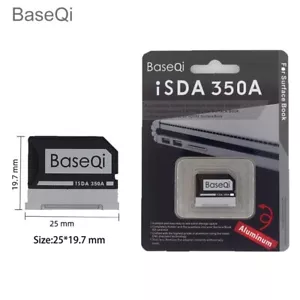 BaseQi For Microsoft Surface Book1/2/3 13inch/13.5inch Aluminum Micro sd Adapter - Picture 1 of 10