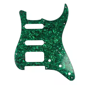 Golpeador estratocaster D'Andrea 4 capas 11 orificios HSS bobina verde perla - Imagen 1 de 2