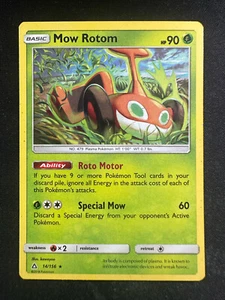 Pokemon TCG 14/156 Mow Rotom Ultra Prisma Non Holo Rare LP - Bild 1 von 2
