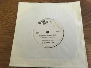 D.C. And His T.B's "The Teddy Bears Picnic & The Woods After Dark" 7" Single EX - Bild 1 von 4