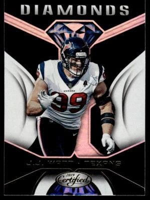 2019 Panini Certified Diamonds J.J. Watt #DI-JJ - Image 1 of 2