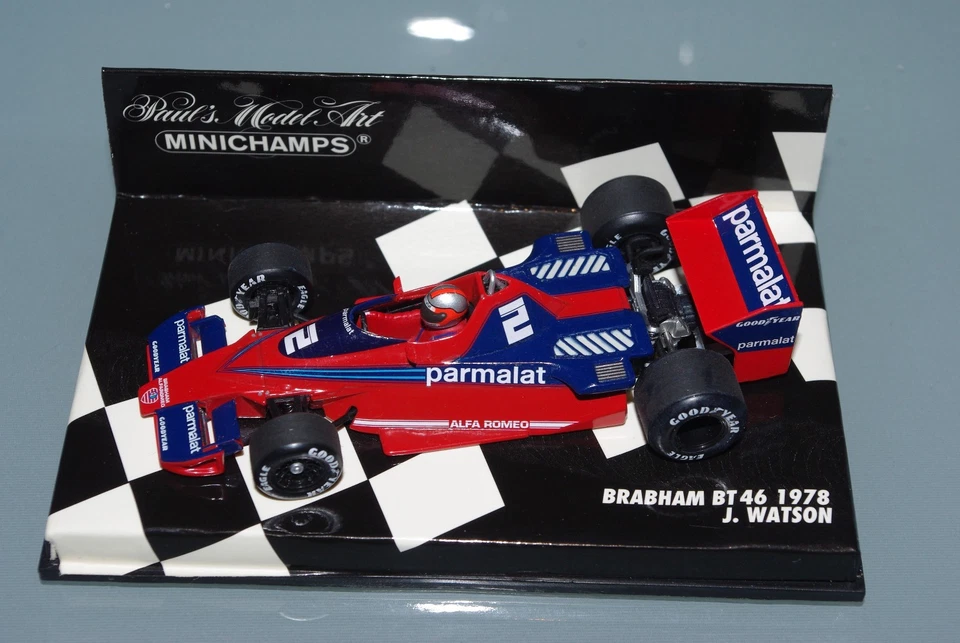 Minichamps F1 1/43 BRABHAM BT46 1978 - JOHN WATSON - Image 1 of 1