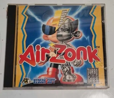 Air Zonk (TurboGrafx-16, 1992)Game & Manual, Untested - Image 1 of 4
