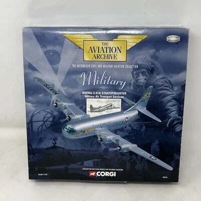 CORGI 1/144  BOEING C-97A STRATOFREIGHTER MILITARY AIR TRANSPORT SERVICES - Image 1 of 4