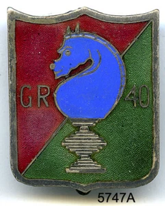 5747A - CAVALERIE - 40e G.R.D.I. - Picture 1 of 2