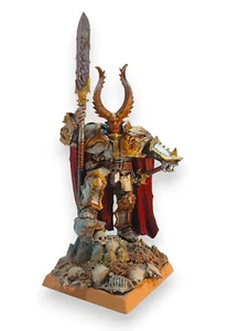 WARHAMMER OLD WORLD Warriors of chaos CHAMPION OF CHAOS painted model - Imagen 1 de 2