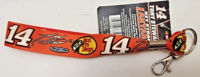 Tony Stewart #14 Nascar Bass Pro Shops Key Strap Lanyard Set Of 2 - Image 1 of 2