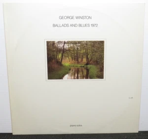 GEORGE WINSTON BALLADS & BLUES 1972 (NM) LL-81 LP VINYL RECORD - Imagen 1 de 4