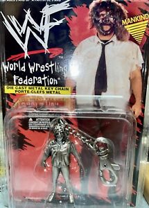 WWF Mankind Metal KeyChain (new in package)