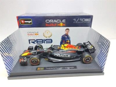 Red Bull RB19 F1 World Champion 2023 #1 M. Verstappen - 1/18 Burago - Immagine 1 di 4