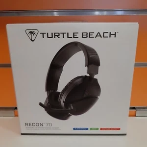 Cuffie Turtle Beach Recon 70 Black V2 PS4, PS5, XBOX, SWITCH, PC NUOVE SIGILLATE - Foto 1 di 2