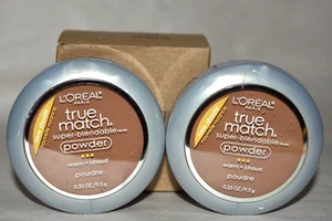 2x L'oreal TRUE MATCH Super-blendable Powder - Sealed ~ W10 Deep Golden - Picture 1 of 2
