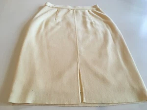 GISPA Damen Bleistiftrock zitronengelb 100% feine Merinowolle - Bild 1 von 5