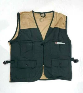 Gander Mountain - Fishing Hunting Outdoor Vest - Green and Tan - Size 2XL - Picture 1 of 11