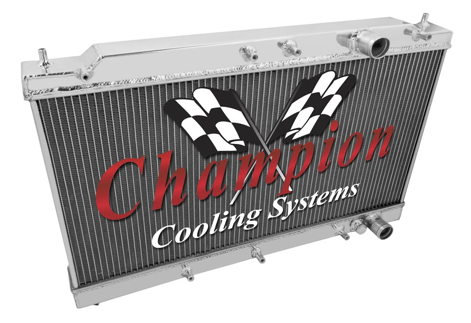 1990 1991 1992 1993 1994 MITSUBISHI ECLIPSE 3 ряда WR радиатор CC1949 - Изображение 1 из 4