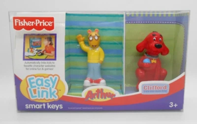 Fisher Price Easy Link Arthur & Clifford Smart Keys Internet Launch Pad - Image 1 of 4