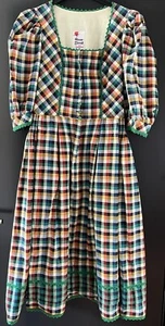 Damen Trachten Kleid Dirndl Bunt gemustert Gr. 38 v. Rose-Dirndl - Picture 1 of 2