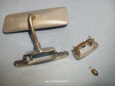 VOLKSWAGEN BEETLE 1965-1967 MONTAJE ESPEJO RETROVISOR CONVERTIBLE CON LUZ DOMO  Foto 1 de 4