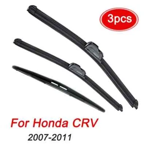 Windscreen Wiper Blades for Honda CRV 3rd Generation Windshield Front Rear Set - Picture 1 of 14
