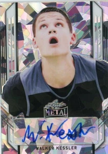 2022 LEAF METAL BASKETBALL AUTOGRAPHED CRACKED ICE UTAH JAZZ, Walker Kessler - Picture 1 of 2