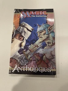 1998 Magic The Gathering Anthologies Book MTG Timeline from Gift Box Used - Picture 1 of 5