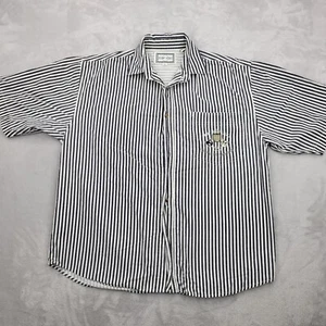 Vintage Point Zero Shirt Mens Extra Large Cotton Striped Button Up Pocket Adult* - Picture 1 of 8