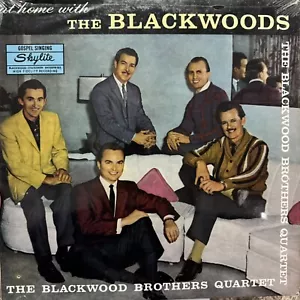 SEALED LP Southern Gospel Blackwood Brothers Quartet "At Home With" JD Sumner - Picture 1 of 2