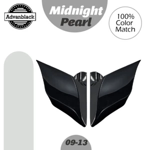 Advanblack Midnight Pearl Extended Stretched Side Cover For Harley Touring 09-13 - Bild 1 von 10