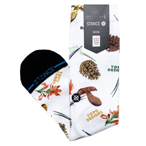 Calcetines Stance x Topo Designs Colorado Mountain Crew para hombre con soporte de arco grande - Imagen 1 de 8