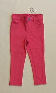 TCP Toddler Girls Elastic Waist Stretch Pull-On Sparkle Jeggings, Pink, 2T, NWT