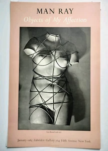 1985 Poster Man Ray Objects Of My Affection - Picture 1 of 6