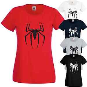 Ms Spiderman - Damen T-Shirt Marvel Superhero, Comics, The Amazing Spiderman