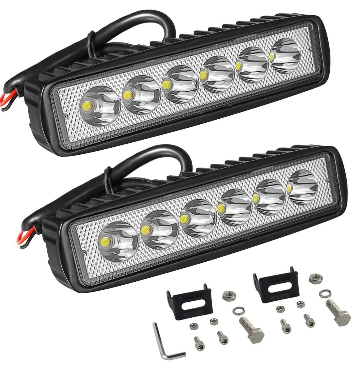Luce LED Per Targa Moto - Universale, Impermeabile E A Basso Consumo. Colore Bianco, 12V