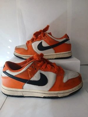 Nike Dunk Low Halloween Naranja/Negro, Talla 12.5 C Niños Foto 1 de 4