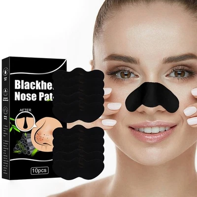 10 Pack Blackhead Nasal Patches Nasal Pore Cleansing Strips - Image 1 of 4