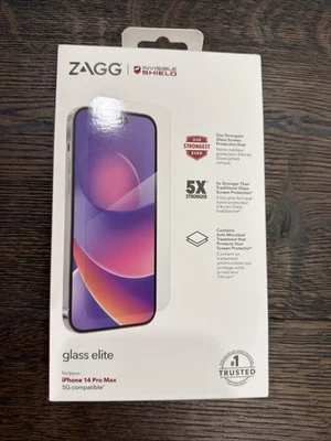 ZAGG Apple iPhone 14 Pro Max InvisibleShield Glass Elite Screen Protector(NEW) - Image 1 of 2
